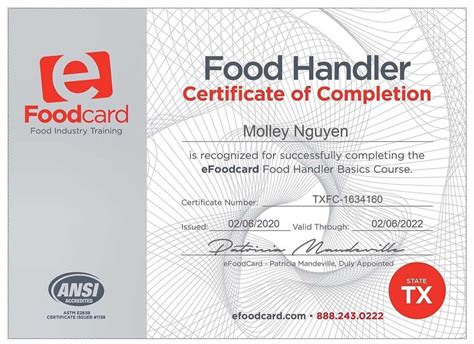 food handlers card and tabc texas|Licensing of Food Handler Training Programs 